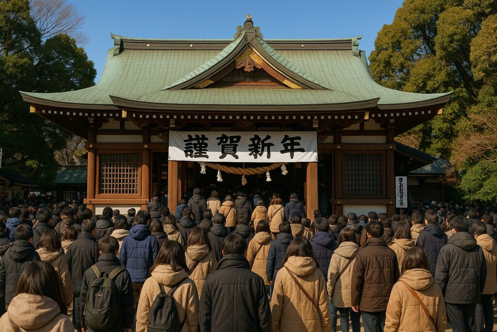 Hatsumode New Year Shrine Visit