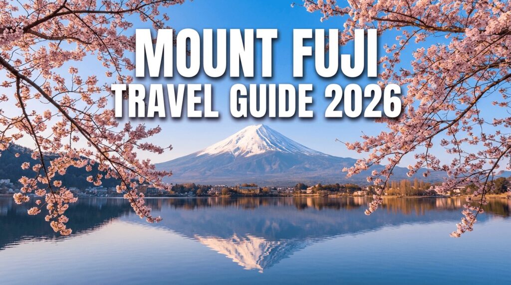 富士山旅游攻略2026 - 日本标志性联合国教科文组织世界遗产完整指南，包含东京一日游和河口湖信息
