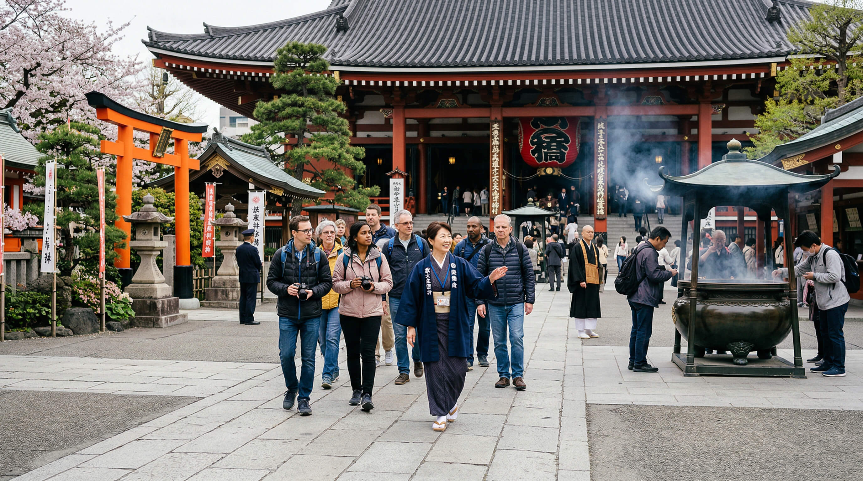 Asakusa temples and shrines walking tour image