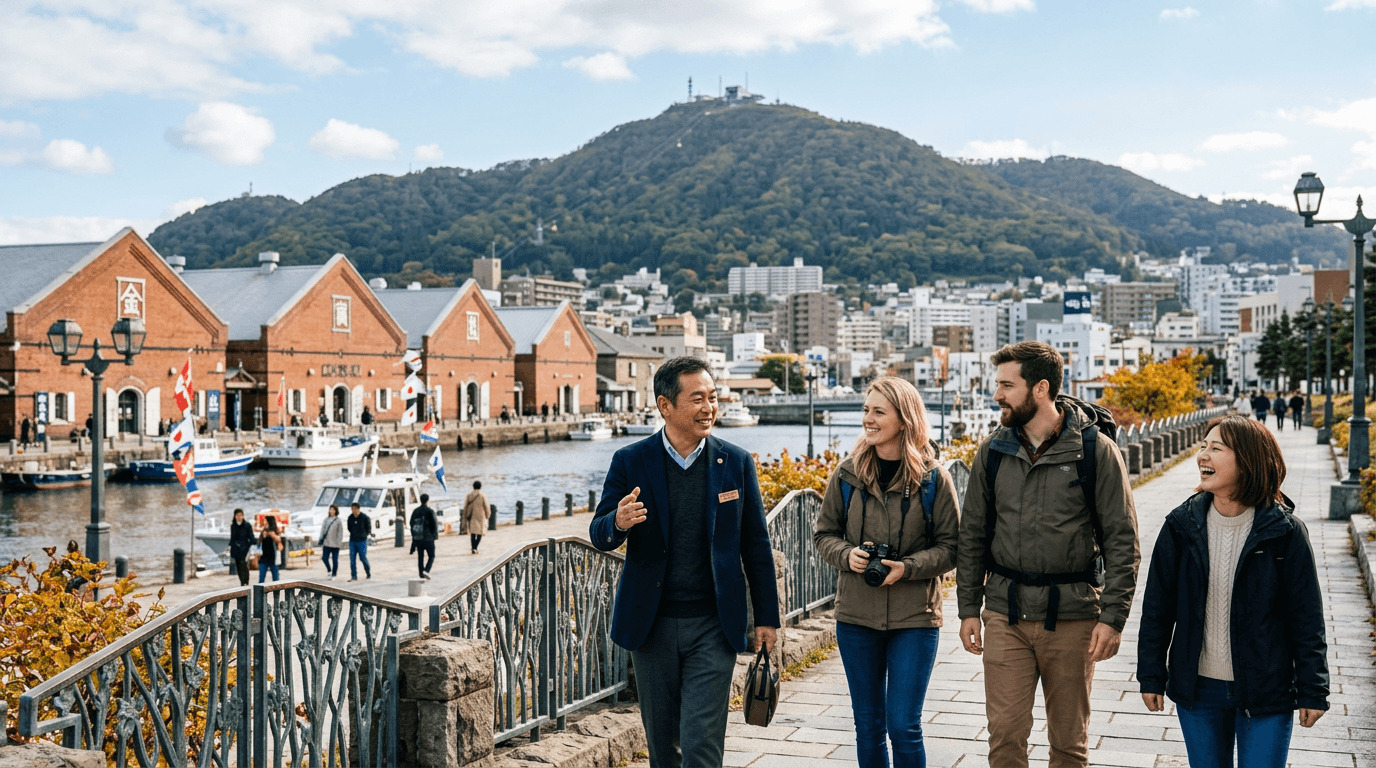 Hakodate full-day private tour with nationally licensed guide