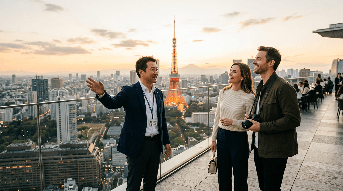 Private Tokyo tour with licensed guide and famous landmarks