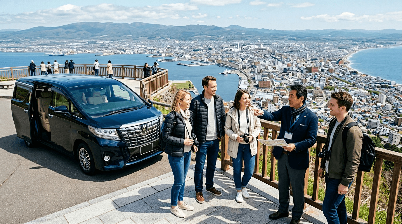Fully customized Hakodate day tour with local guide and vehicle