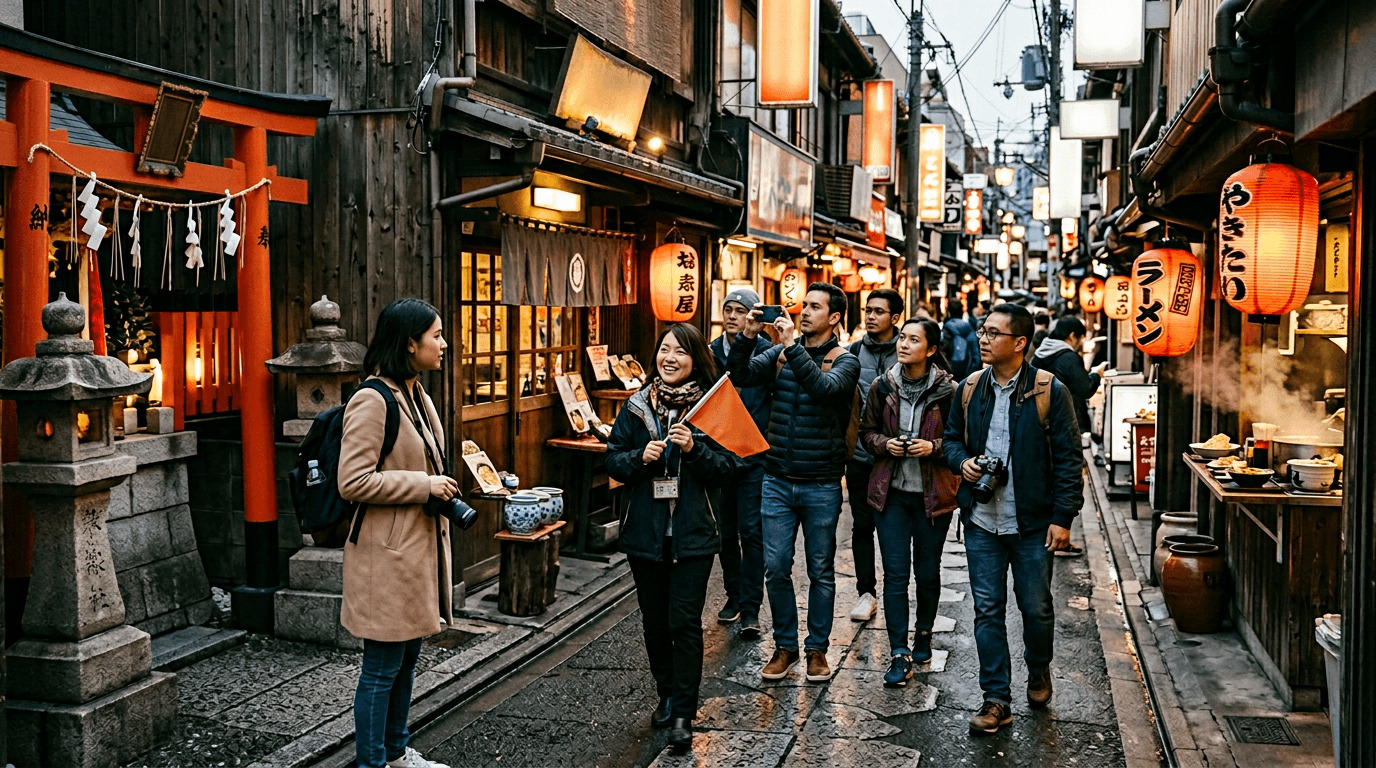 Private Tokyo walking tour through historic streets and local neighborhoods